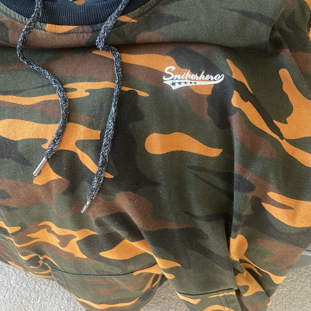 NWOT: SNIPER HERO CAMOUFLAGE PULLOVER HOODIE - BRAND NEW - Picture 14 of 15